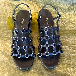 3.1 Phillip Lim Chain Link Sandals Black Size 37.5